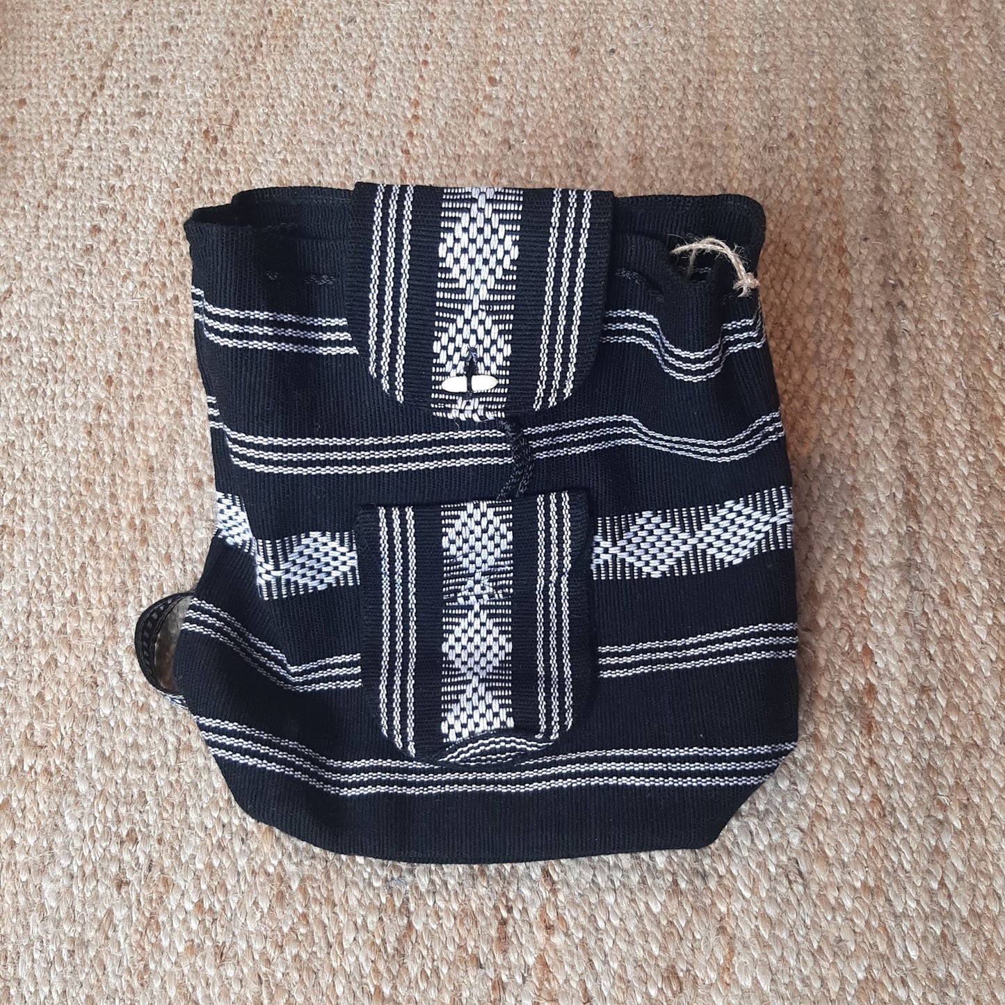 Bolso/mochila tejido trenzado