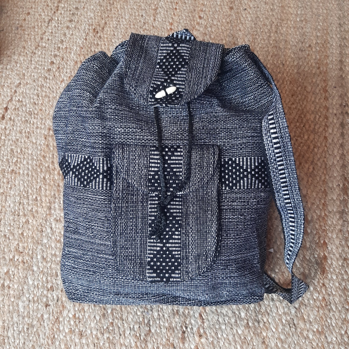 Bolso/mochila tejido trenzado
