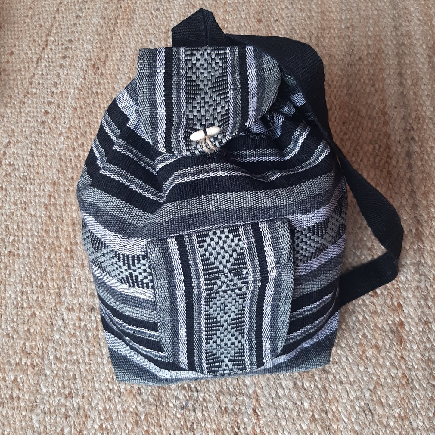Bolso/mochila tejido trenzado
