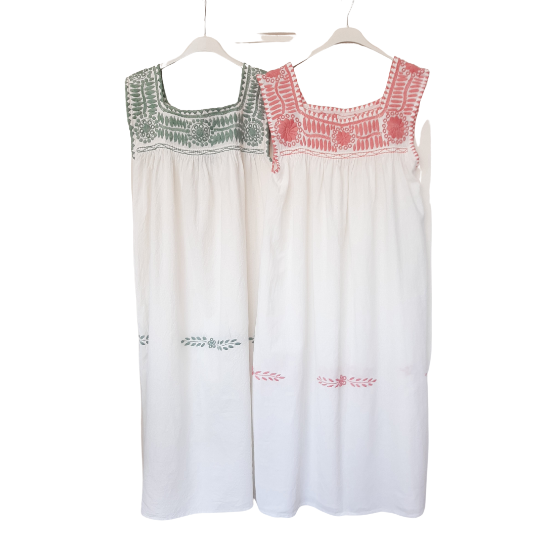 Vestido tirante Aguacatenango