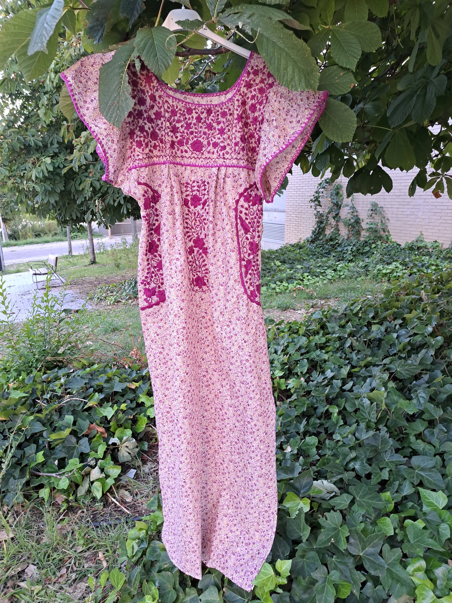 Vestido liberty largo