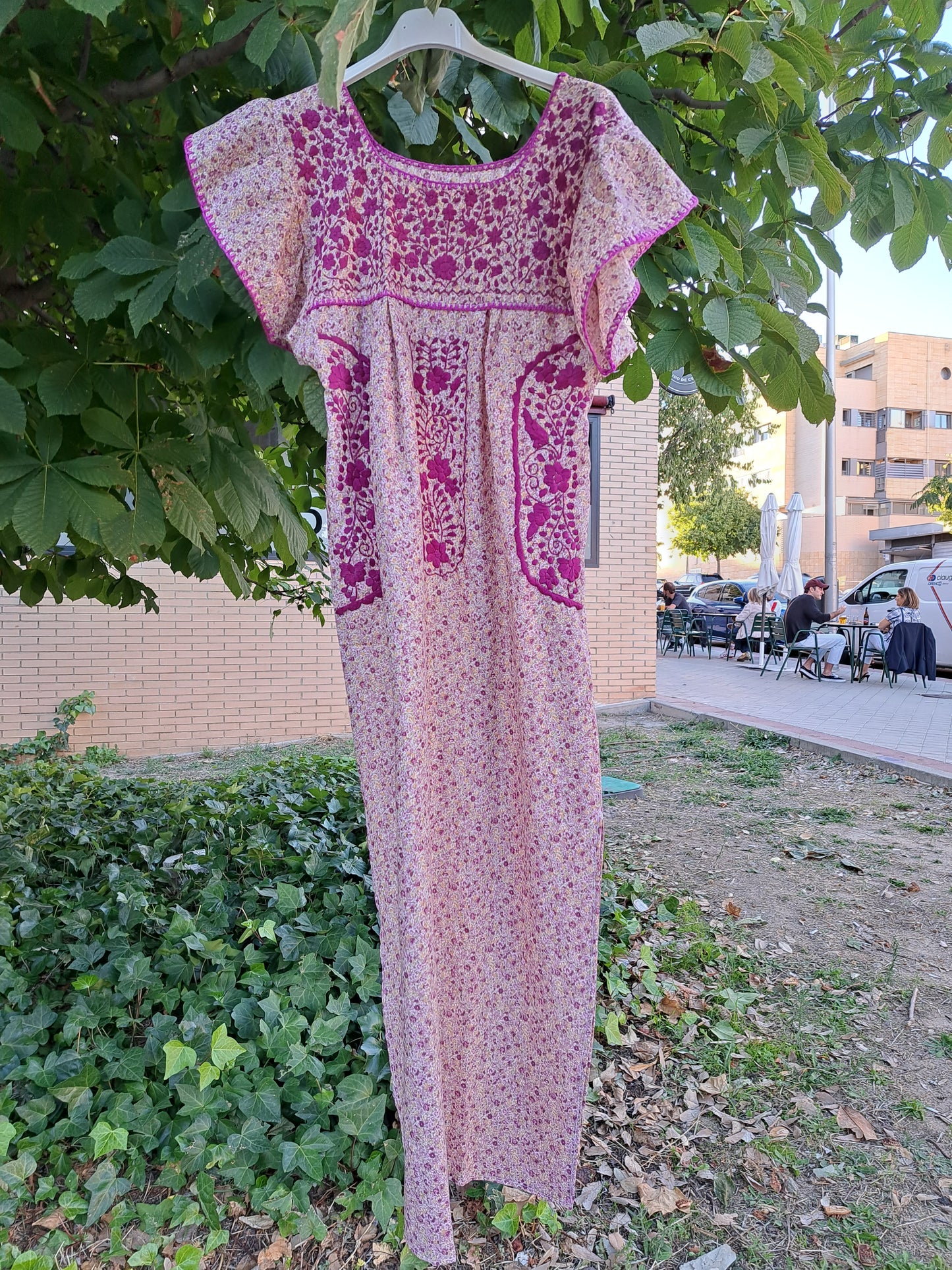 Vestido liberty largo