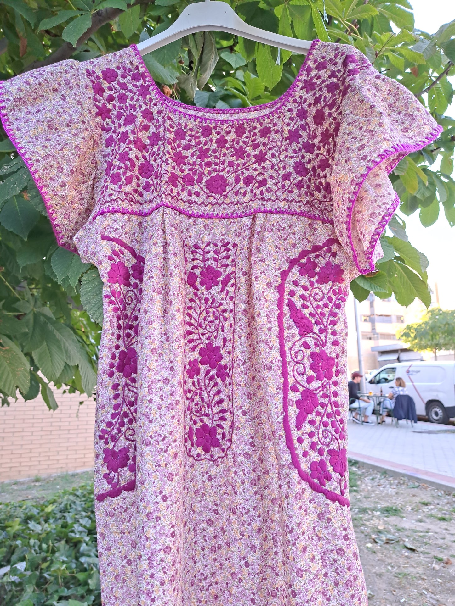 Vestido liberty largo