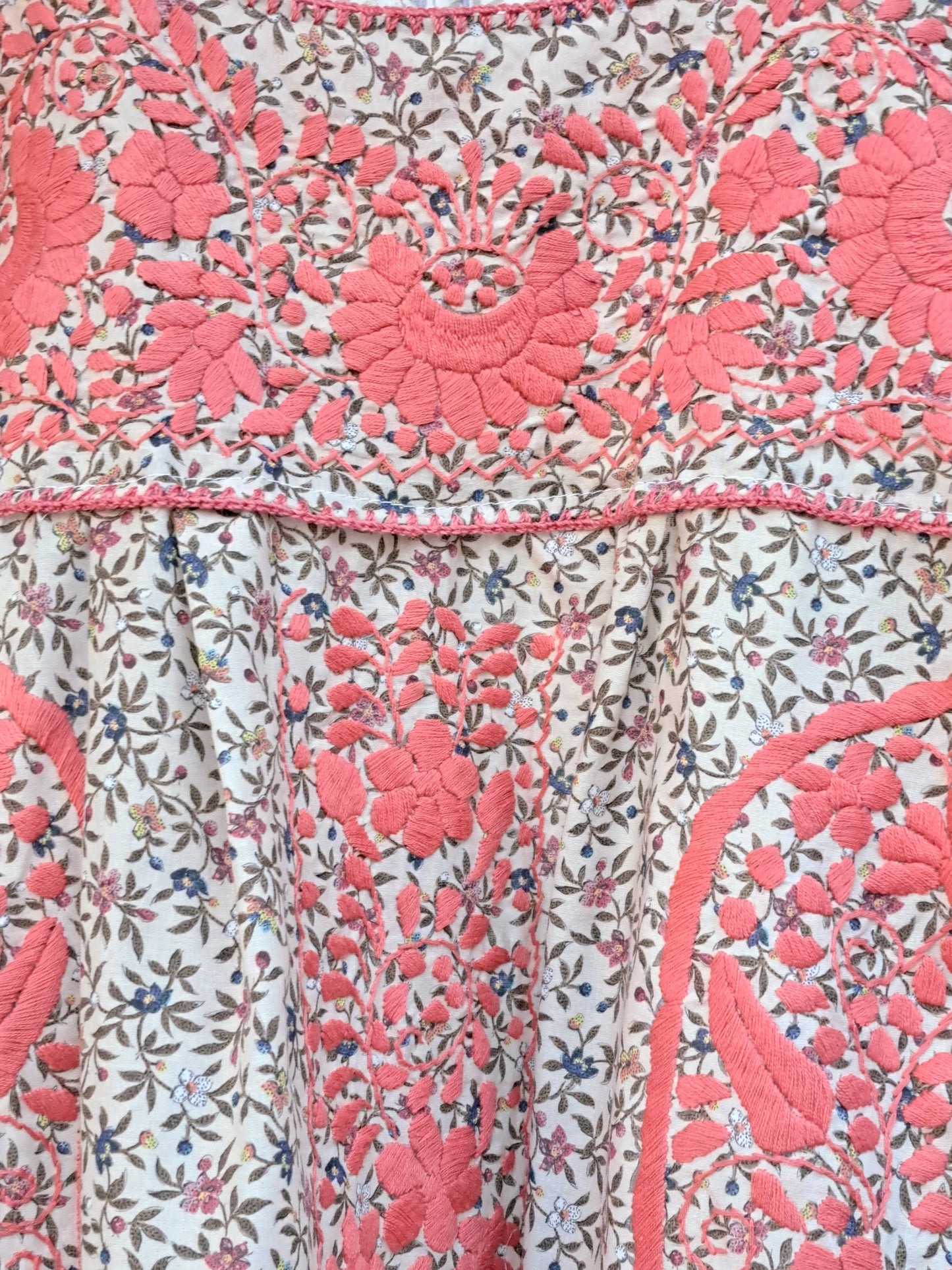 Vestido liberty largo