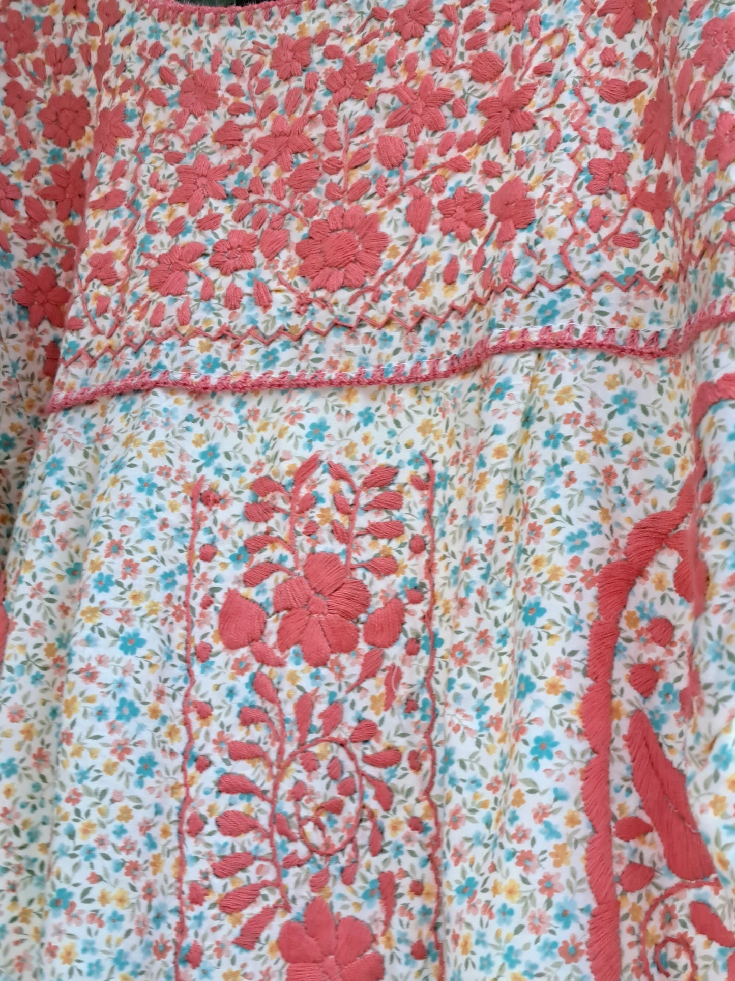 Vestido liberty largo