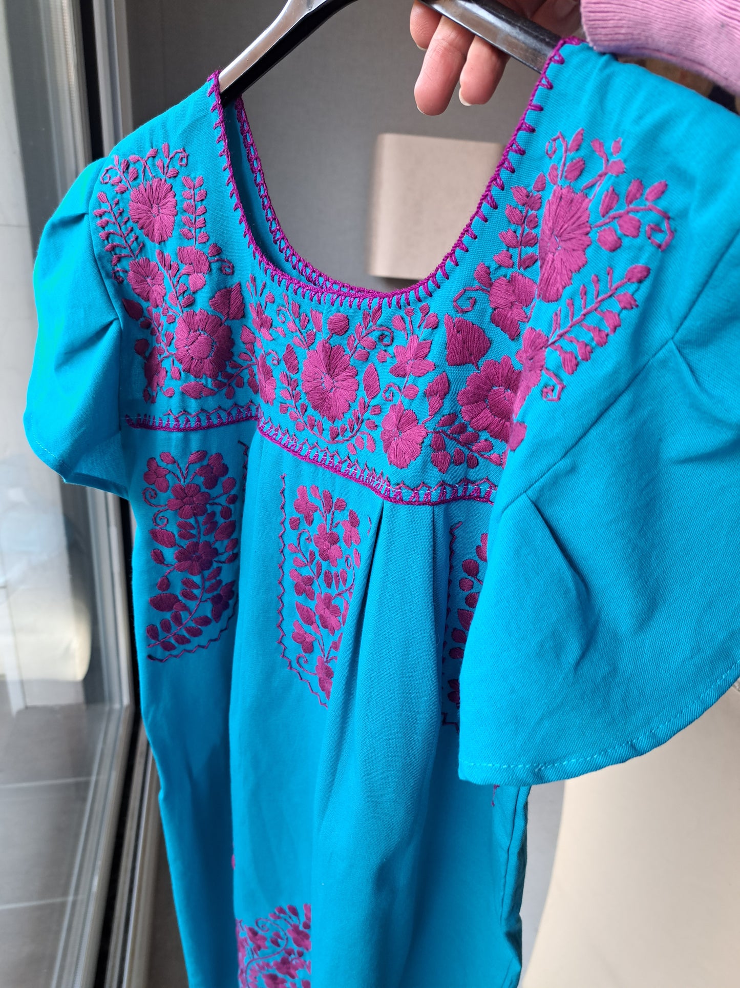 Vestido bordado Clásico Mariposa