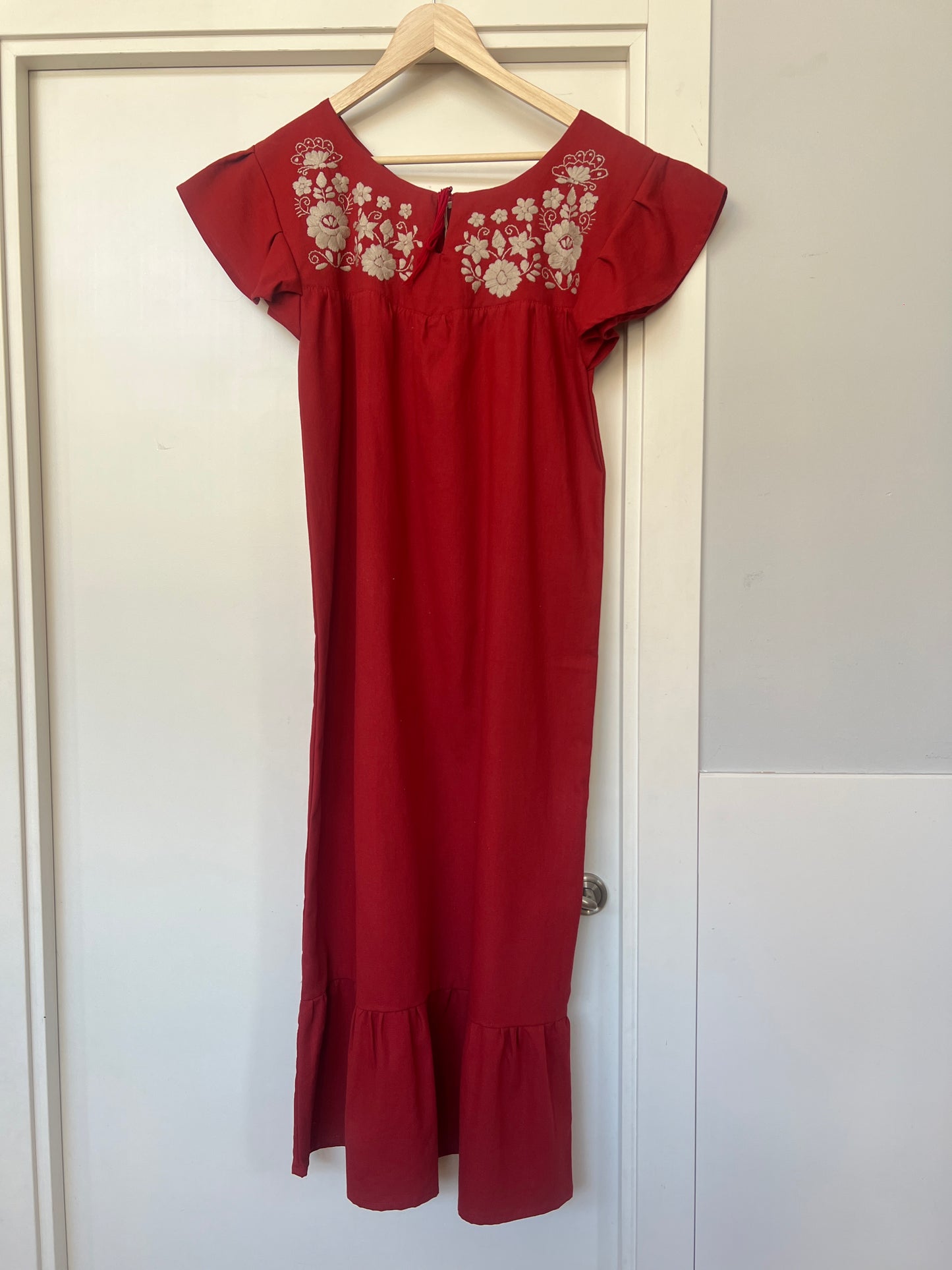 Vestido florecita con mangas