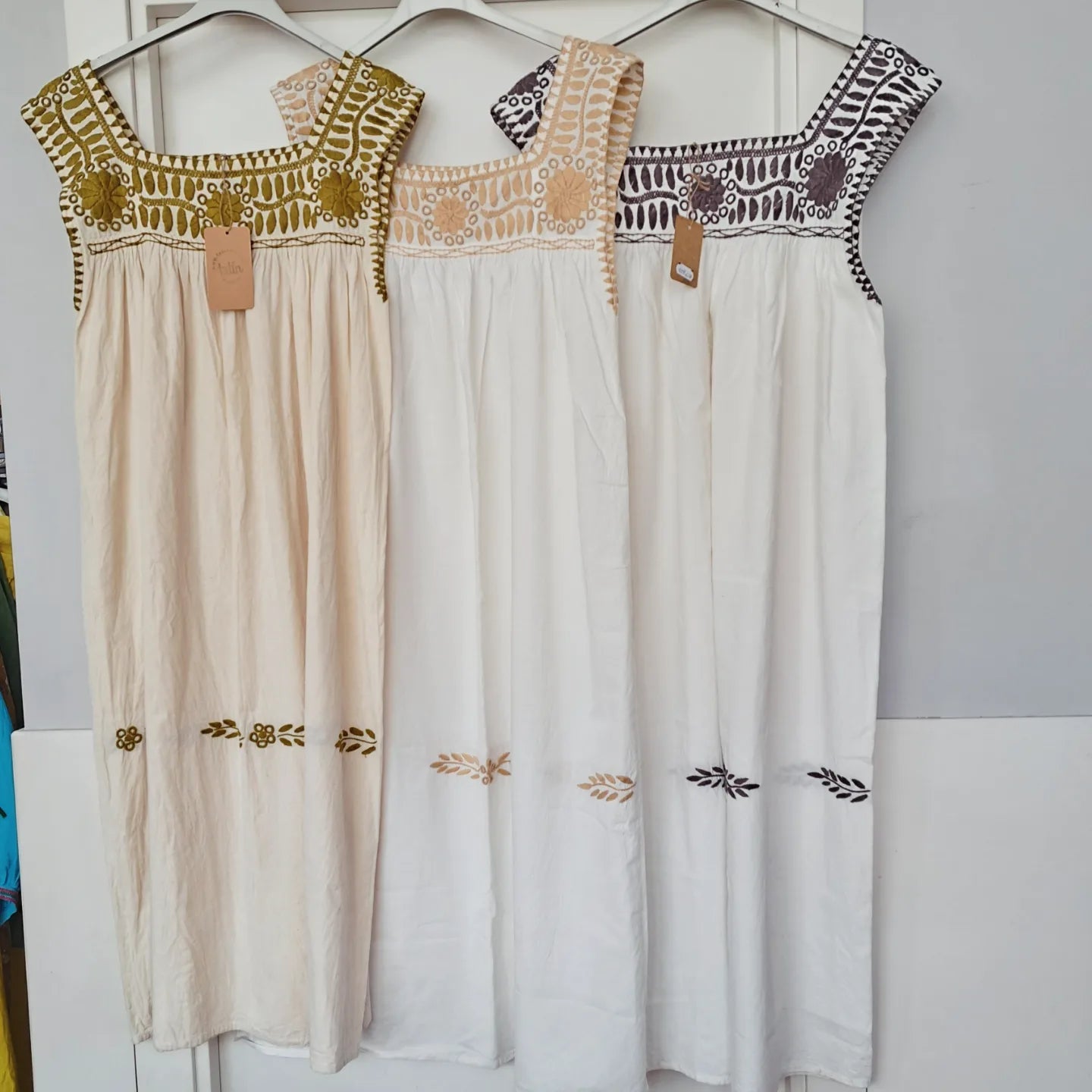Vestido tirante Aguacatenango