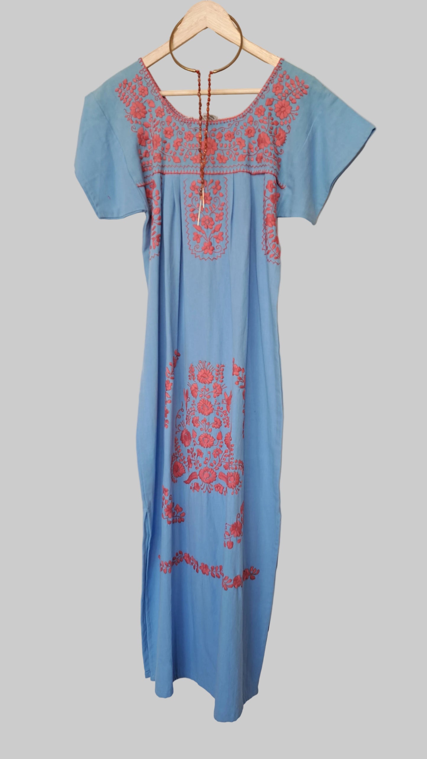 Vestido bordado clásico Oaxaca