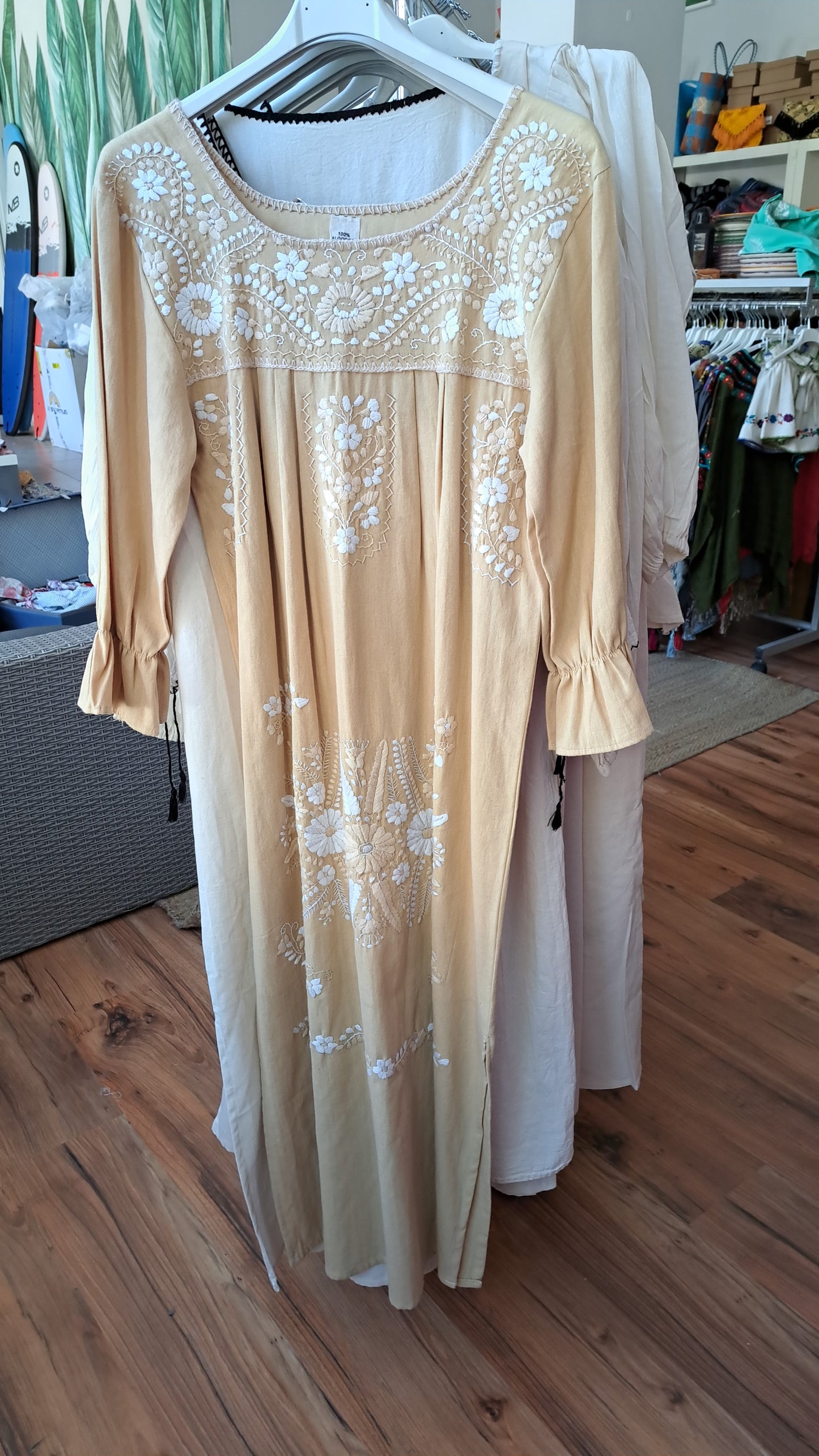 Vestido bordado Tabasco