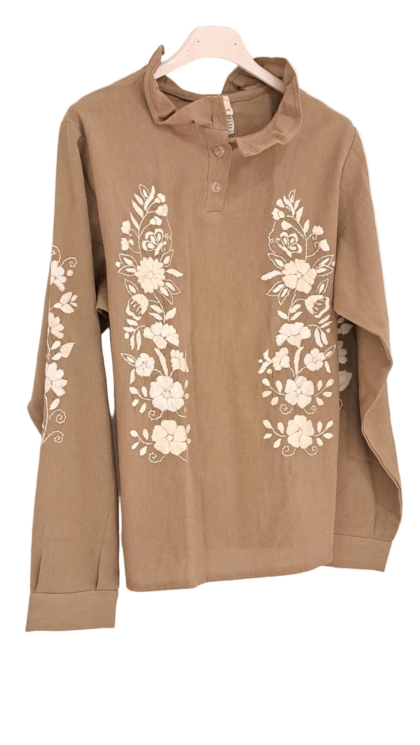 Blusa bordada Florecitas