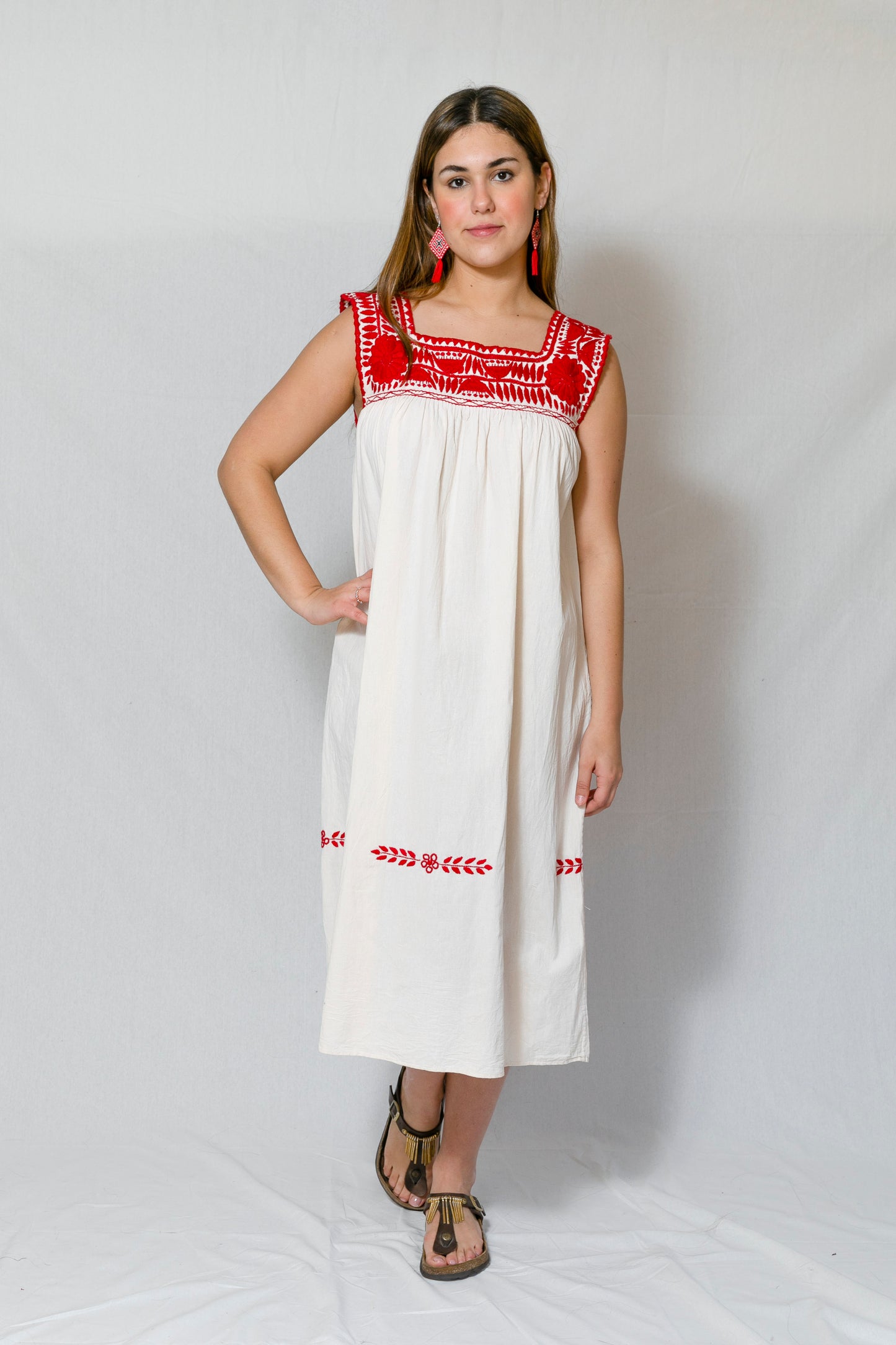 Vestido tirante Aguacatenango