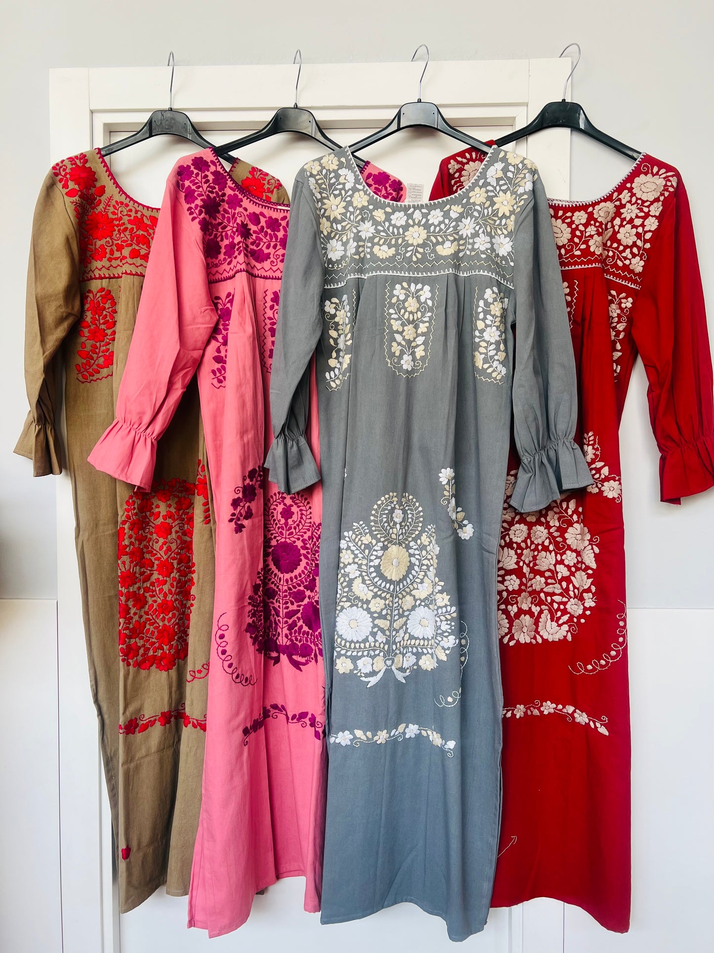 Vestido bordado Tabasco