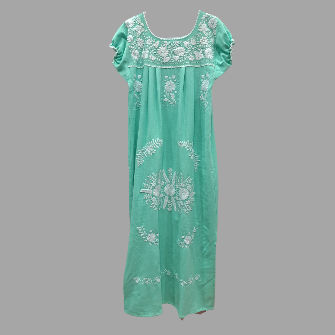 Vestido bordado Campeche