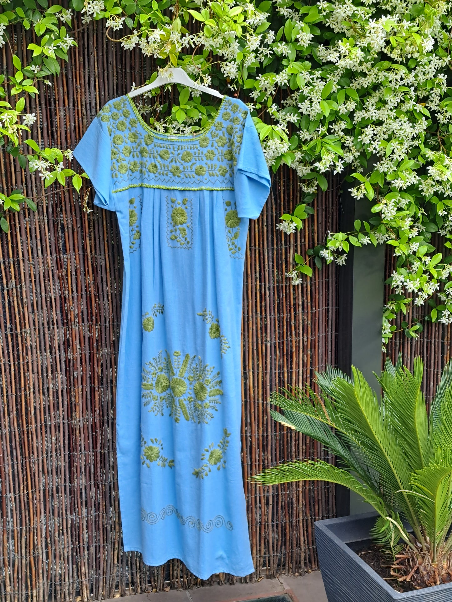 Vestido bordado Campeche