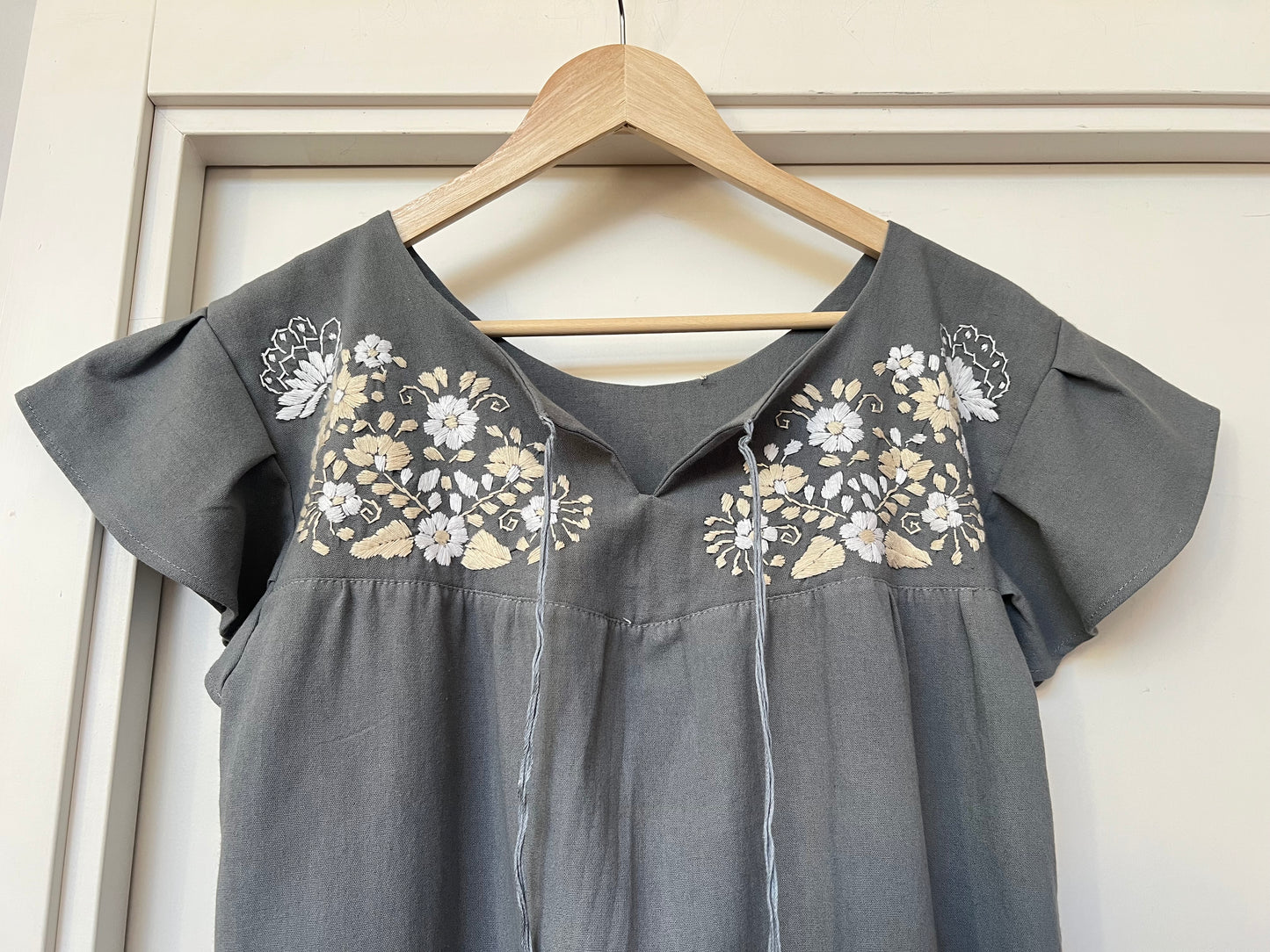 Vestido florecita con mangas
