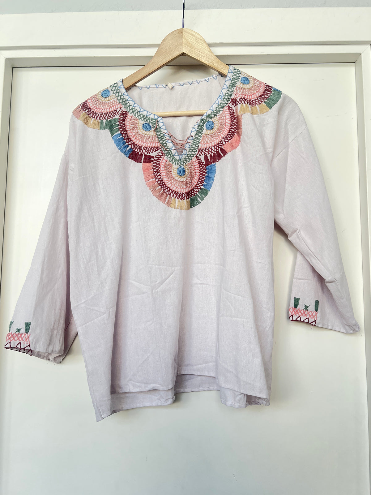 Blusa Chamulita ruedas