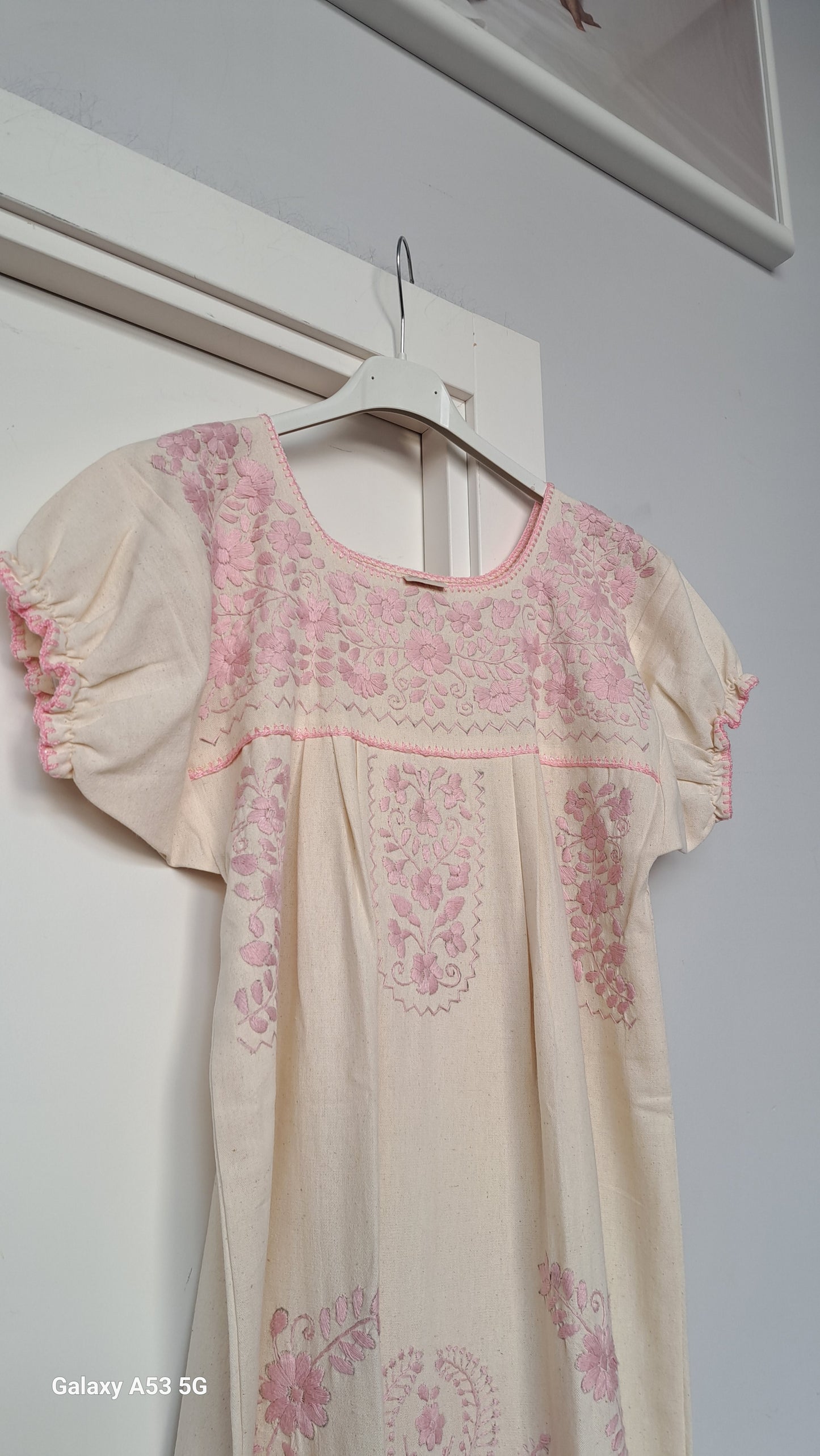 Vestido bordado Campeche