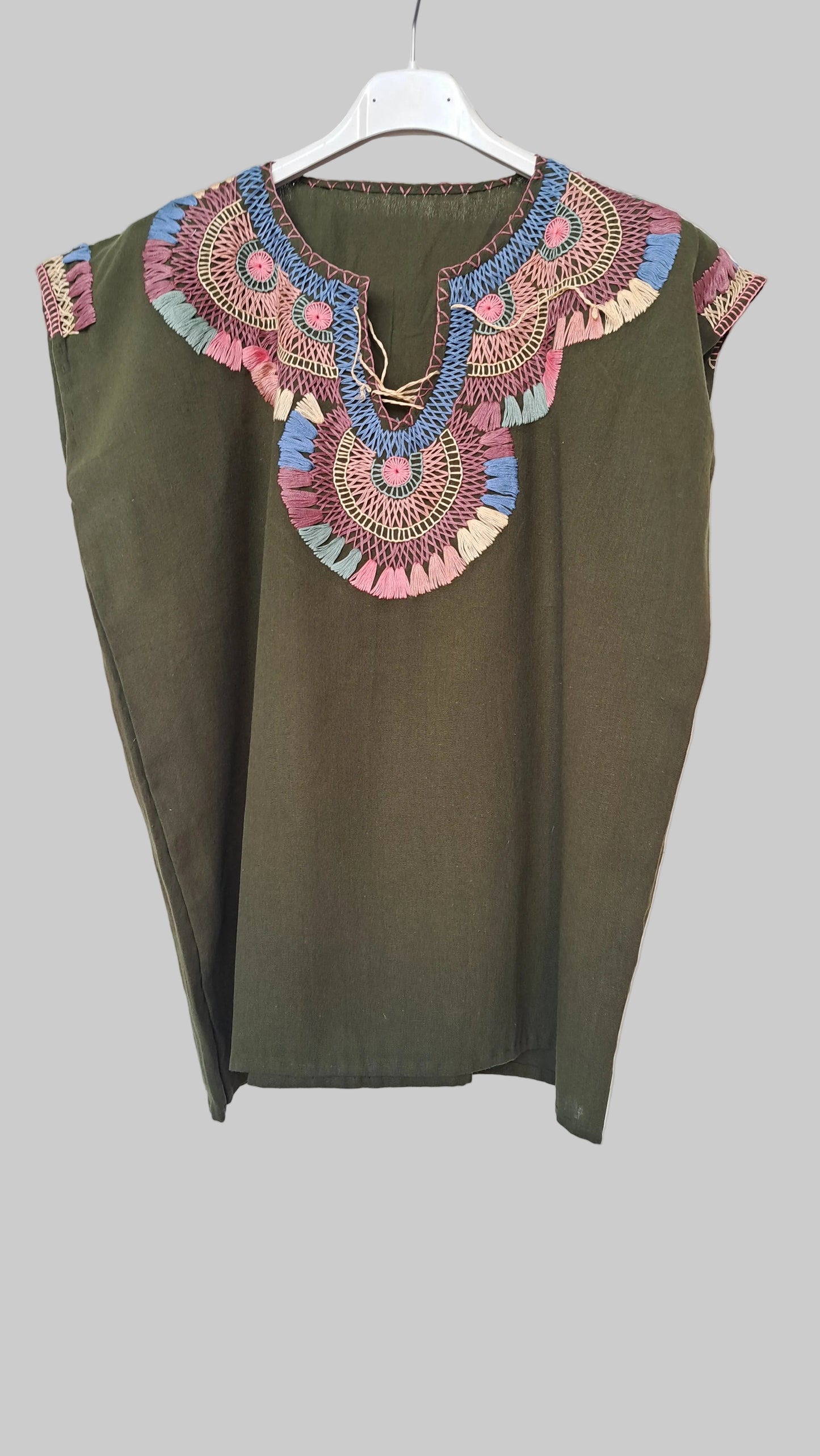 Blusa Chamulita ruedas