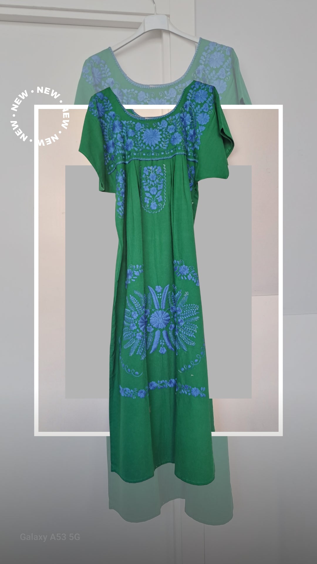 Vestido bordado clásico Oaxaca