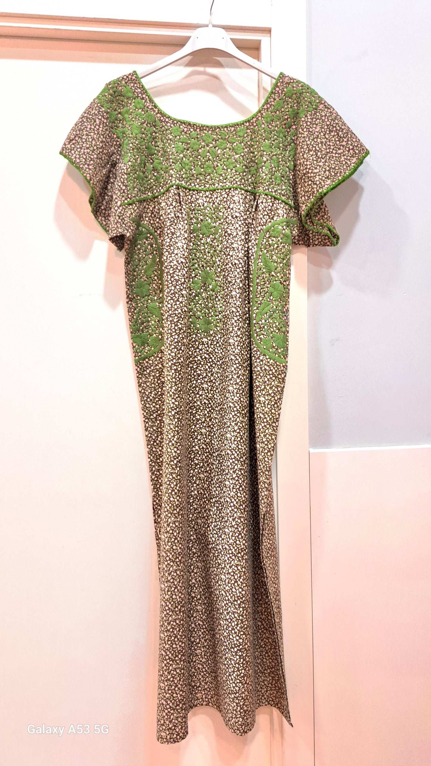 Vestido liberty largo