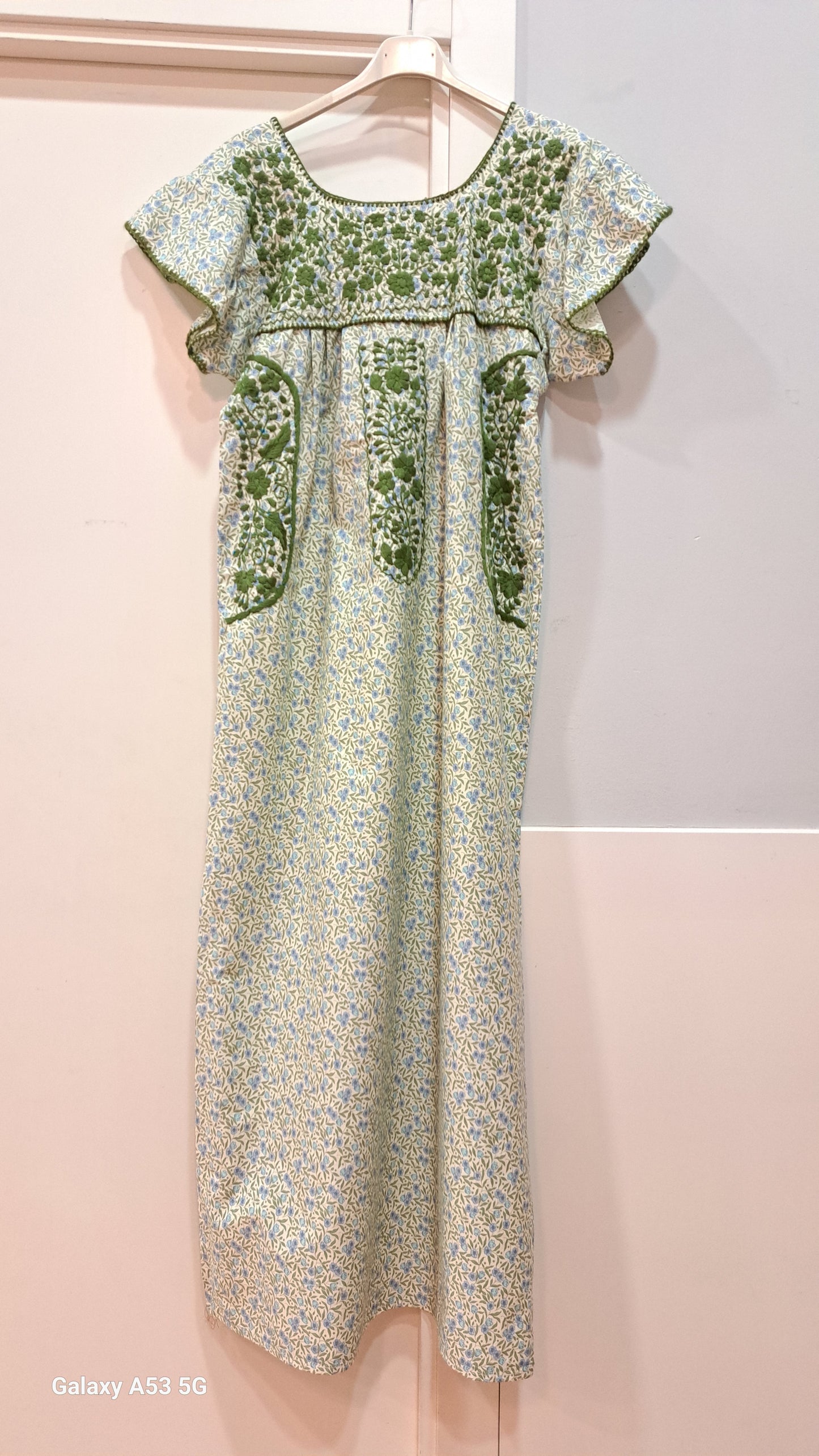 Vestido liberty largo