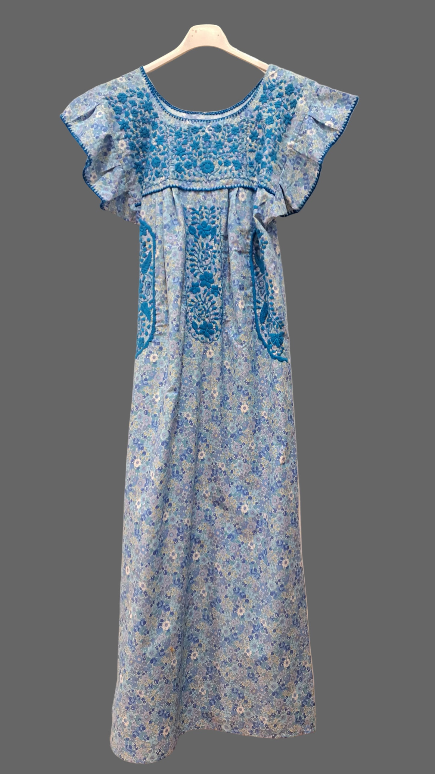 Vestido liberty largo