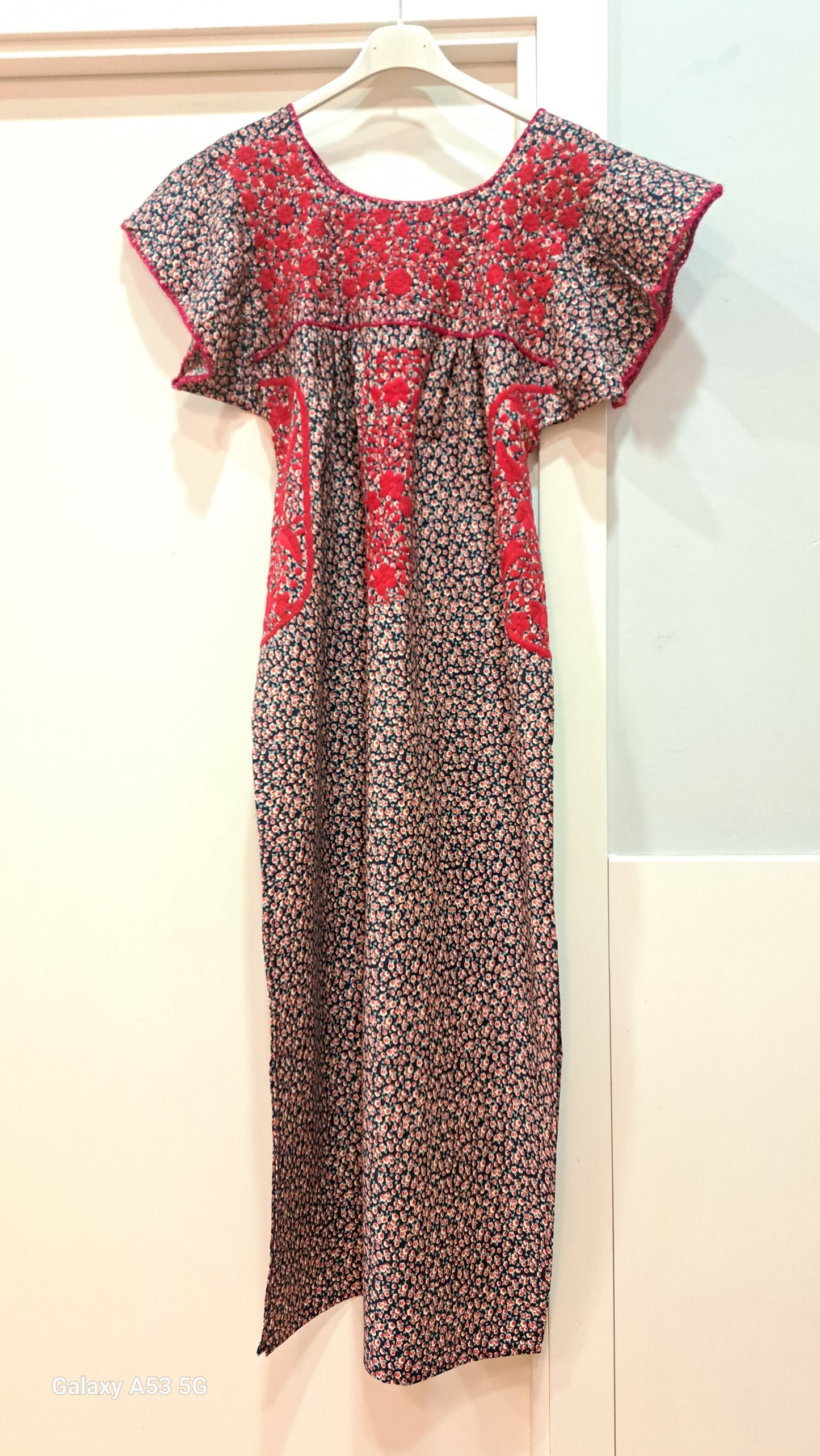 Vestido liberty largo