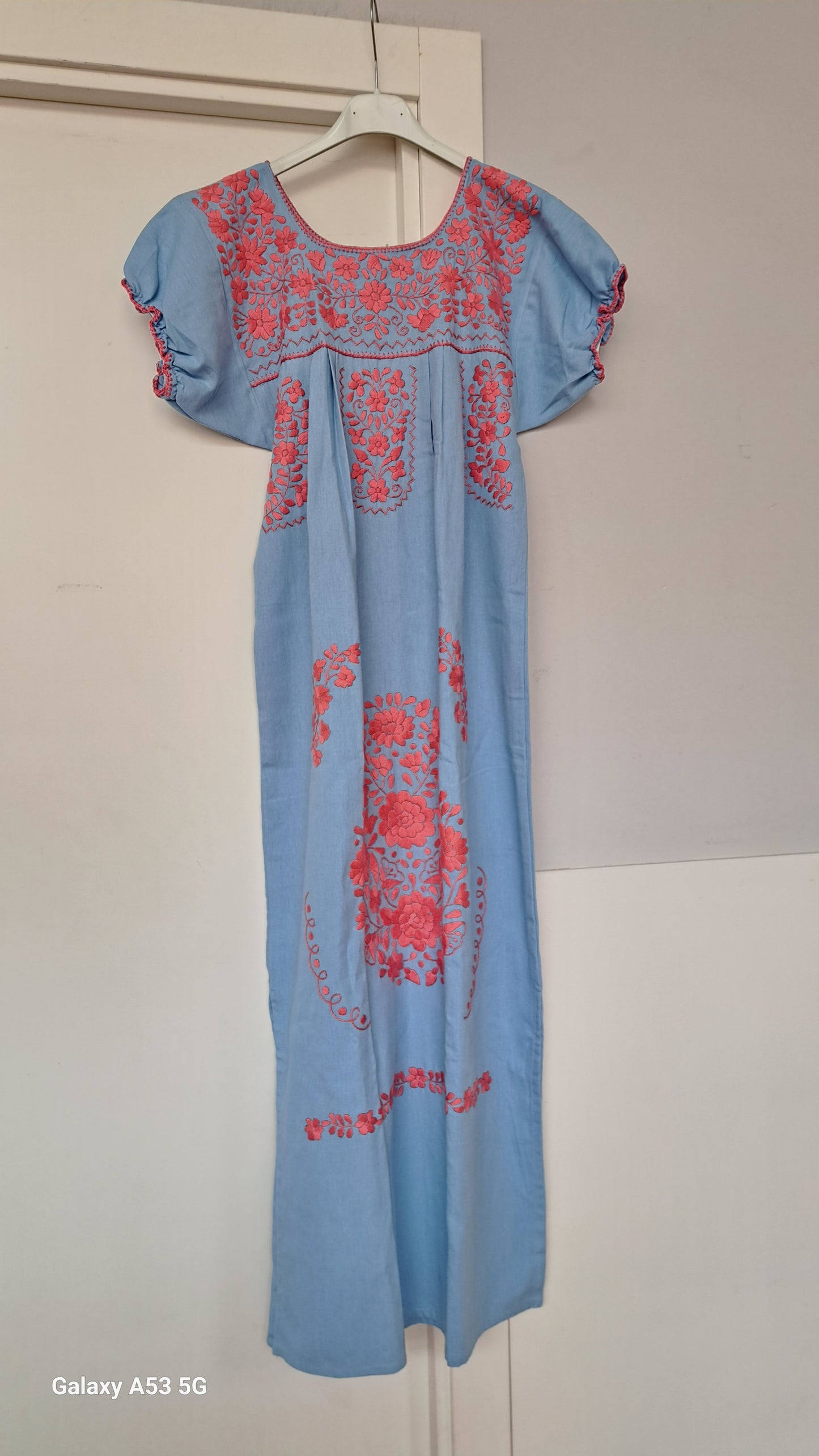 Vestido bordado Campeche