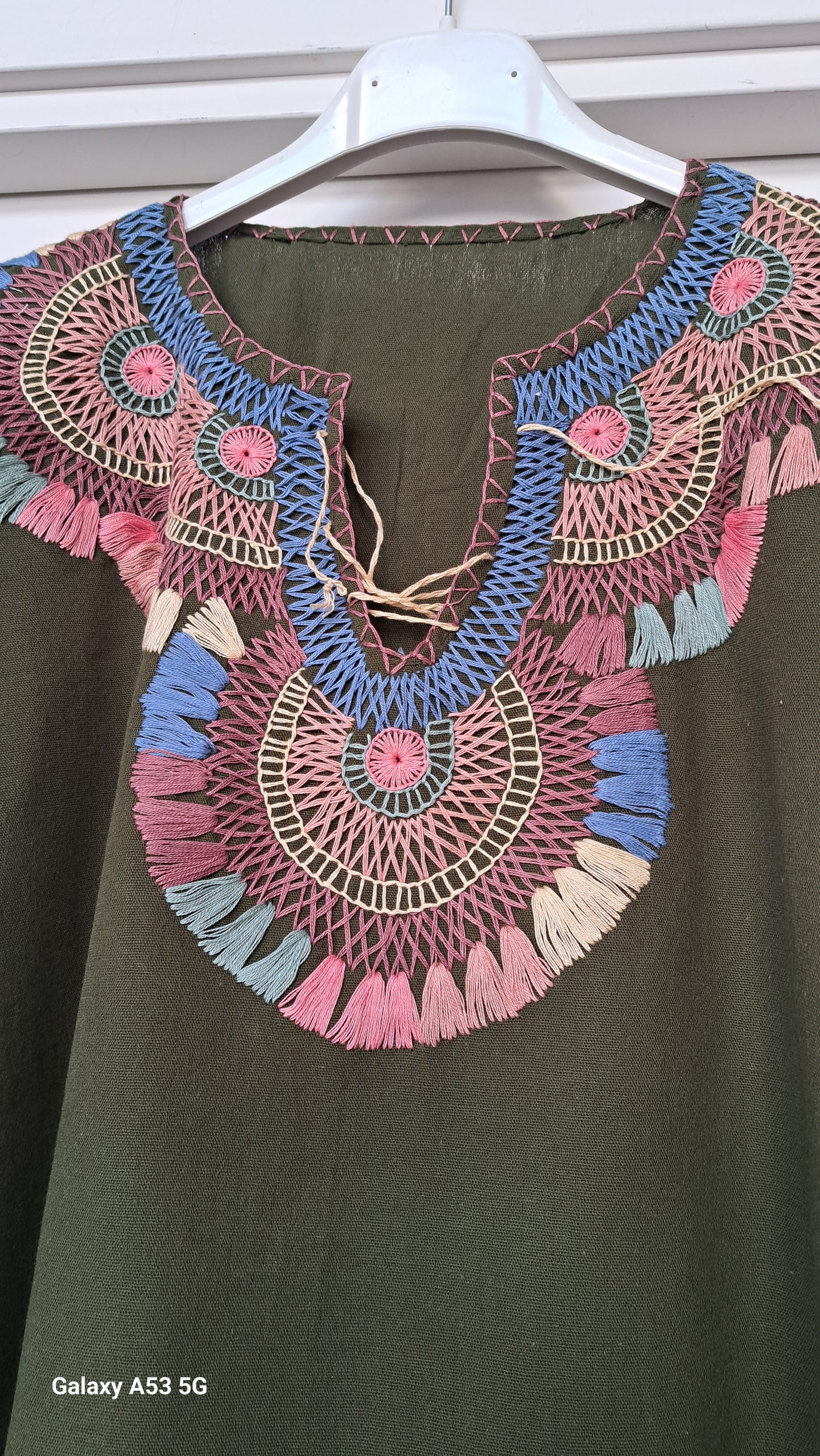 Blusa Chamulita ruedas