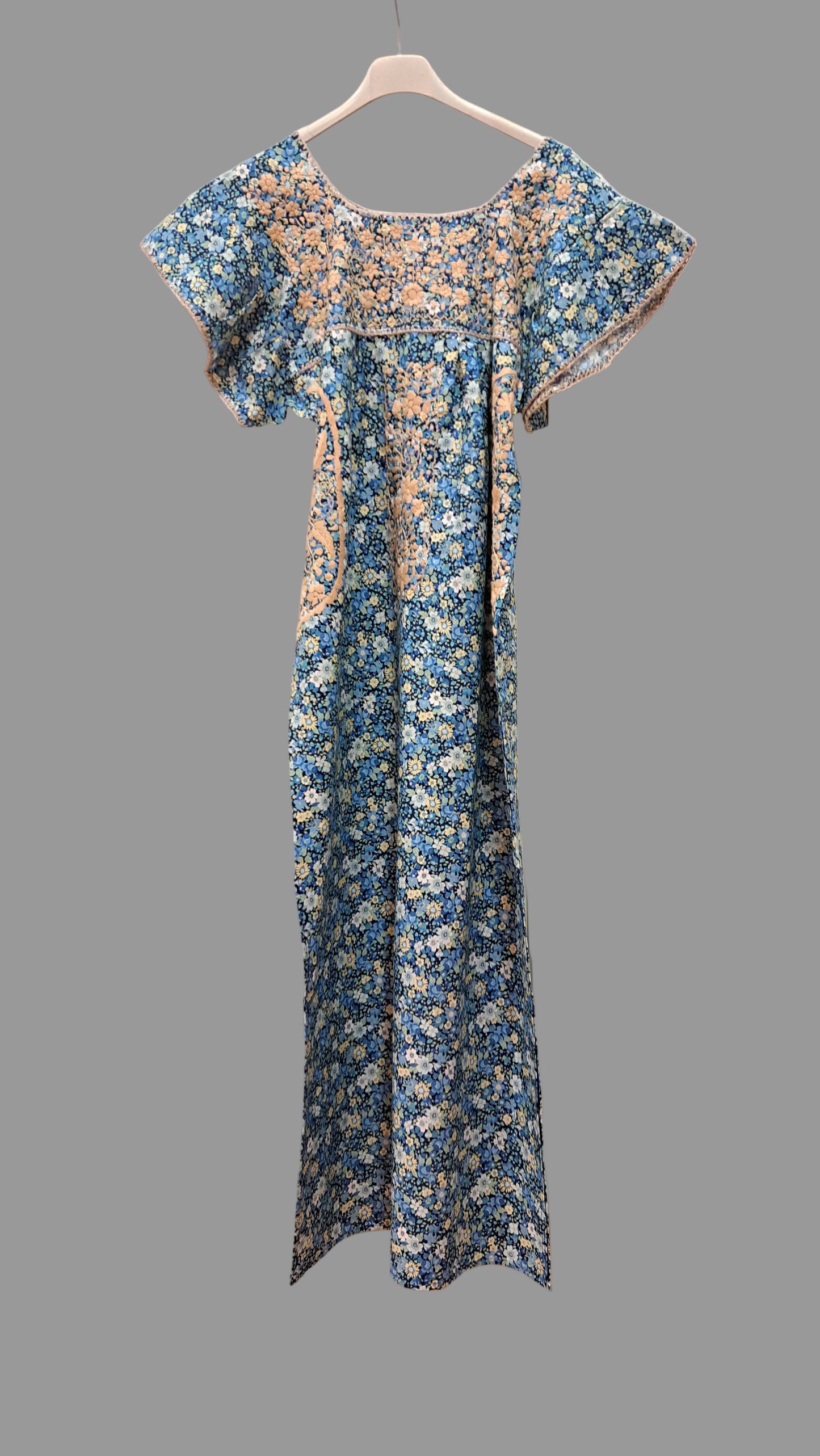 Vestido liberty largo