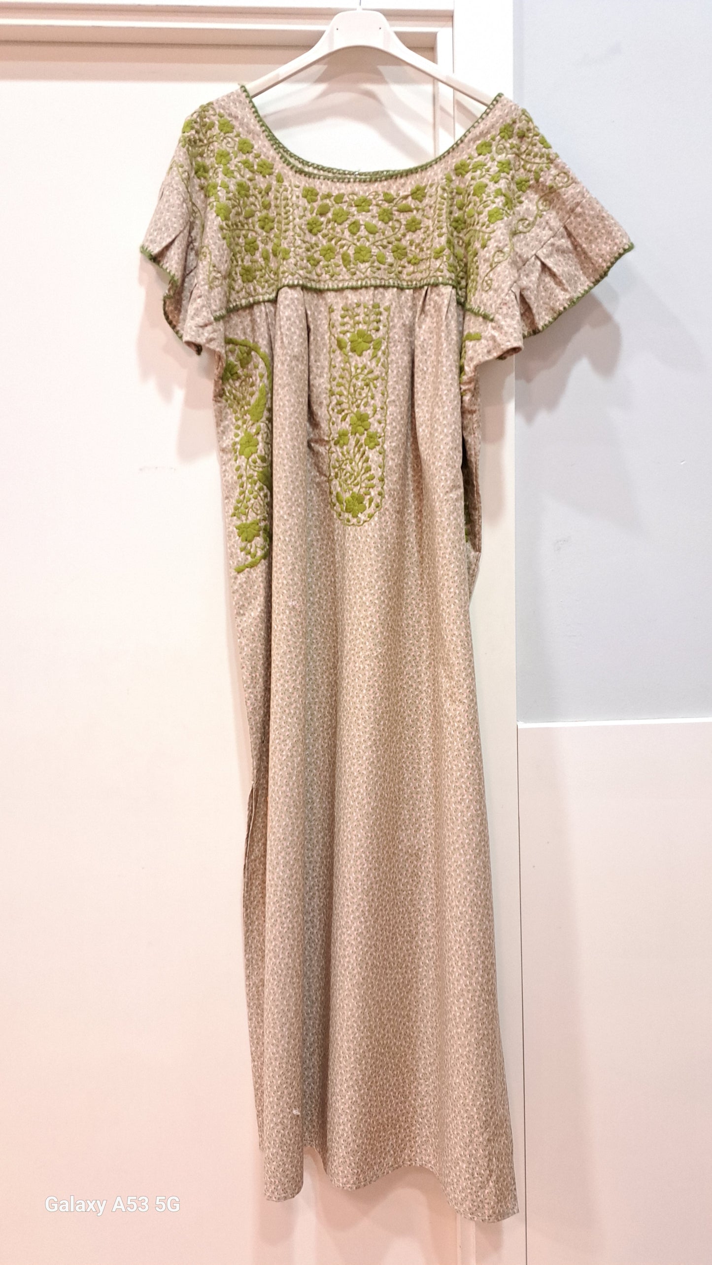 Vestido liberty largo