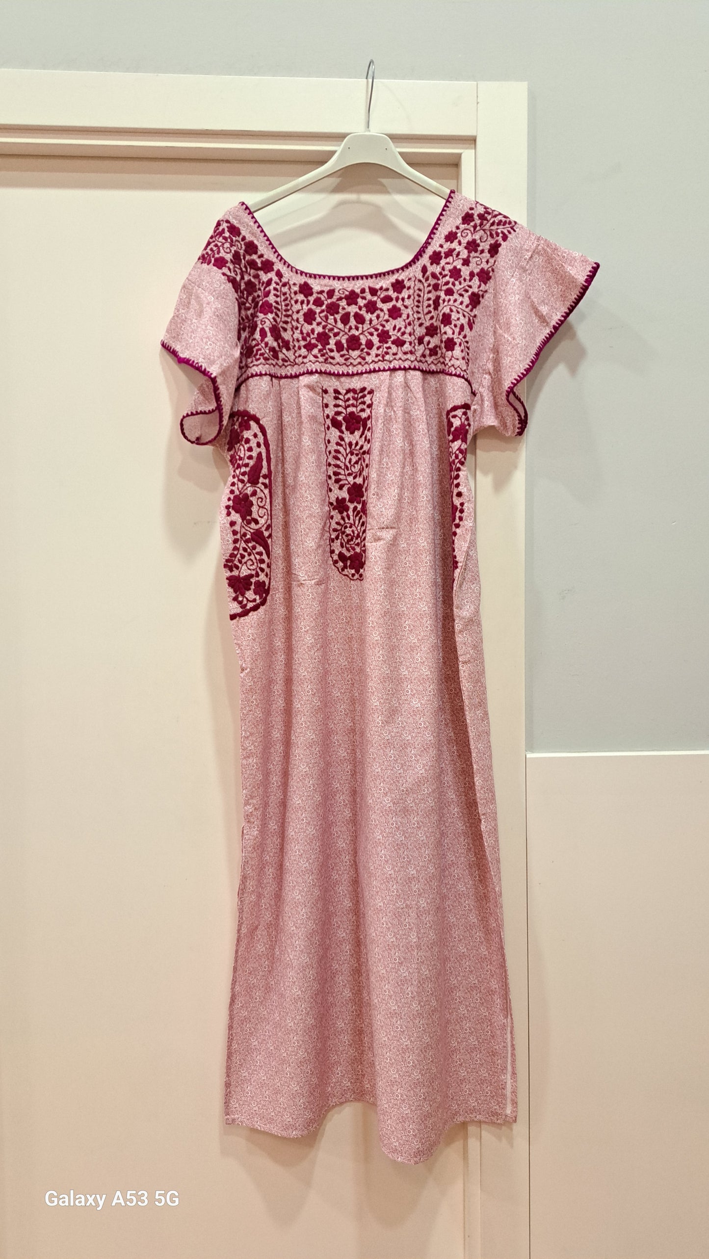 Vestido liberty largo