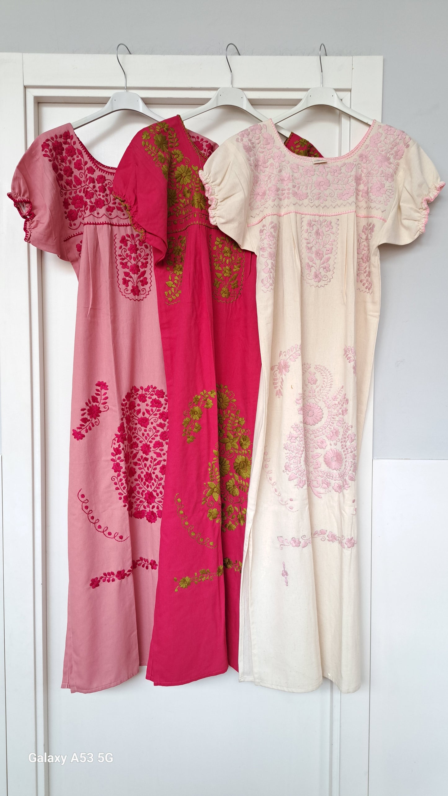 Vestido bordado Campeche