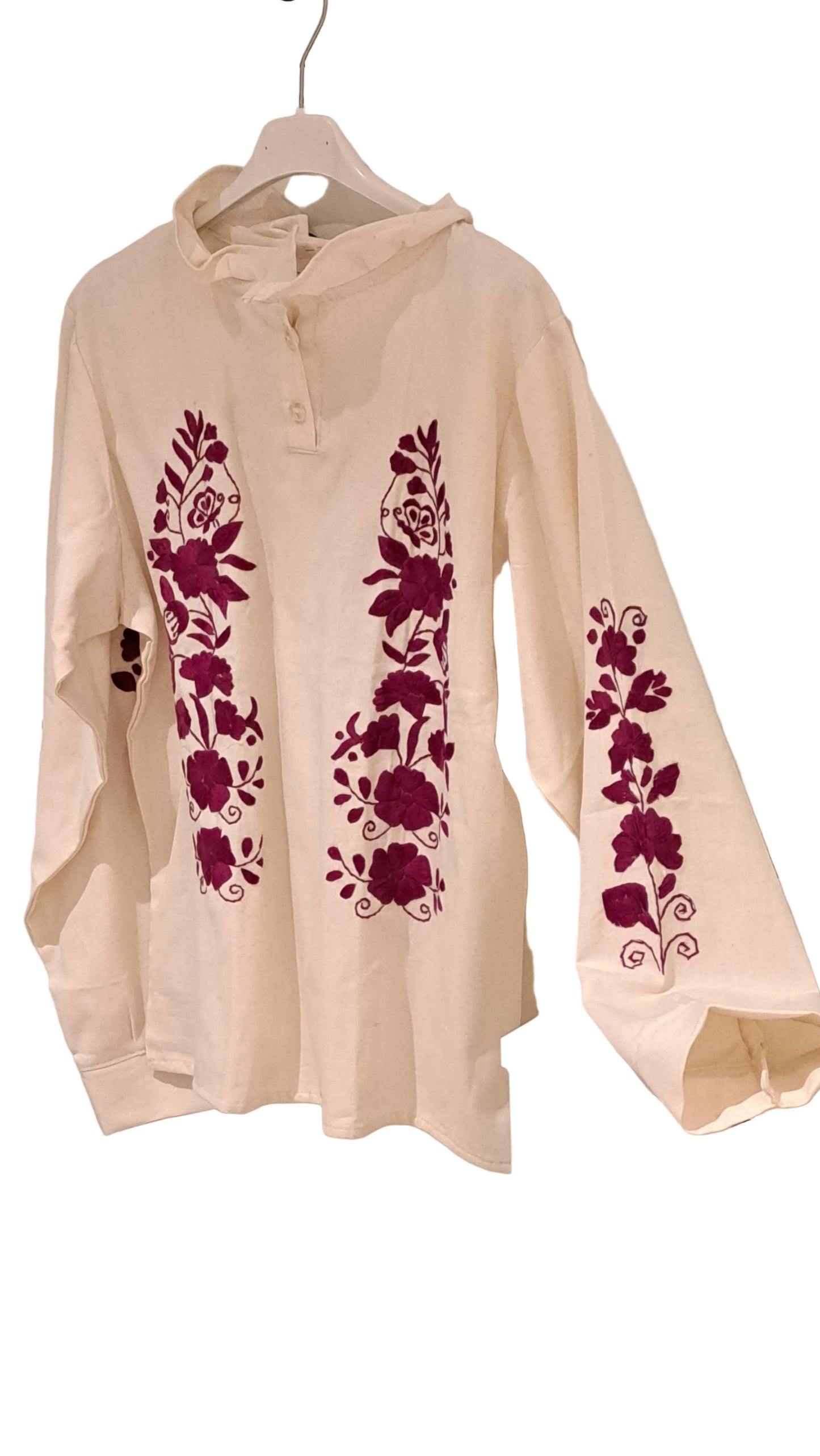 Blusa bordada Florecitas