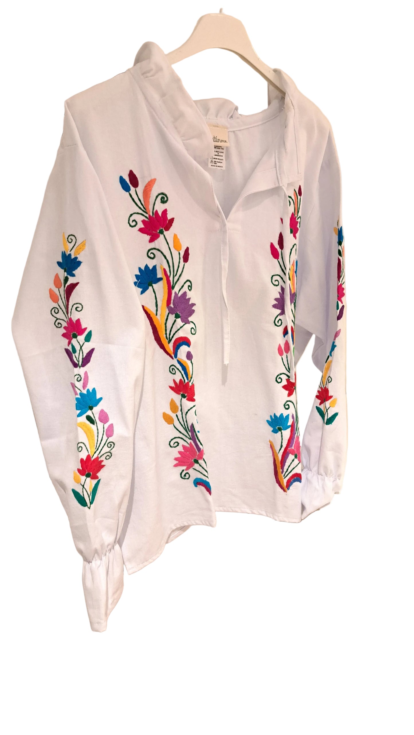 Blusa bordada Florecitas